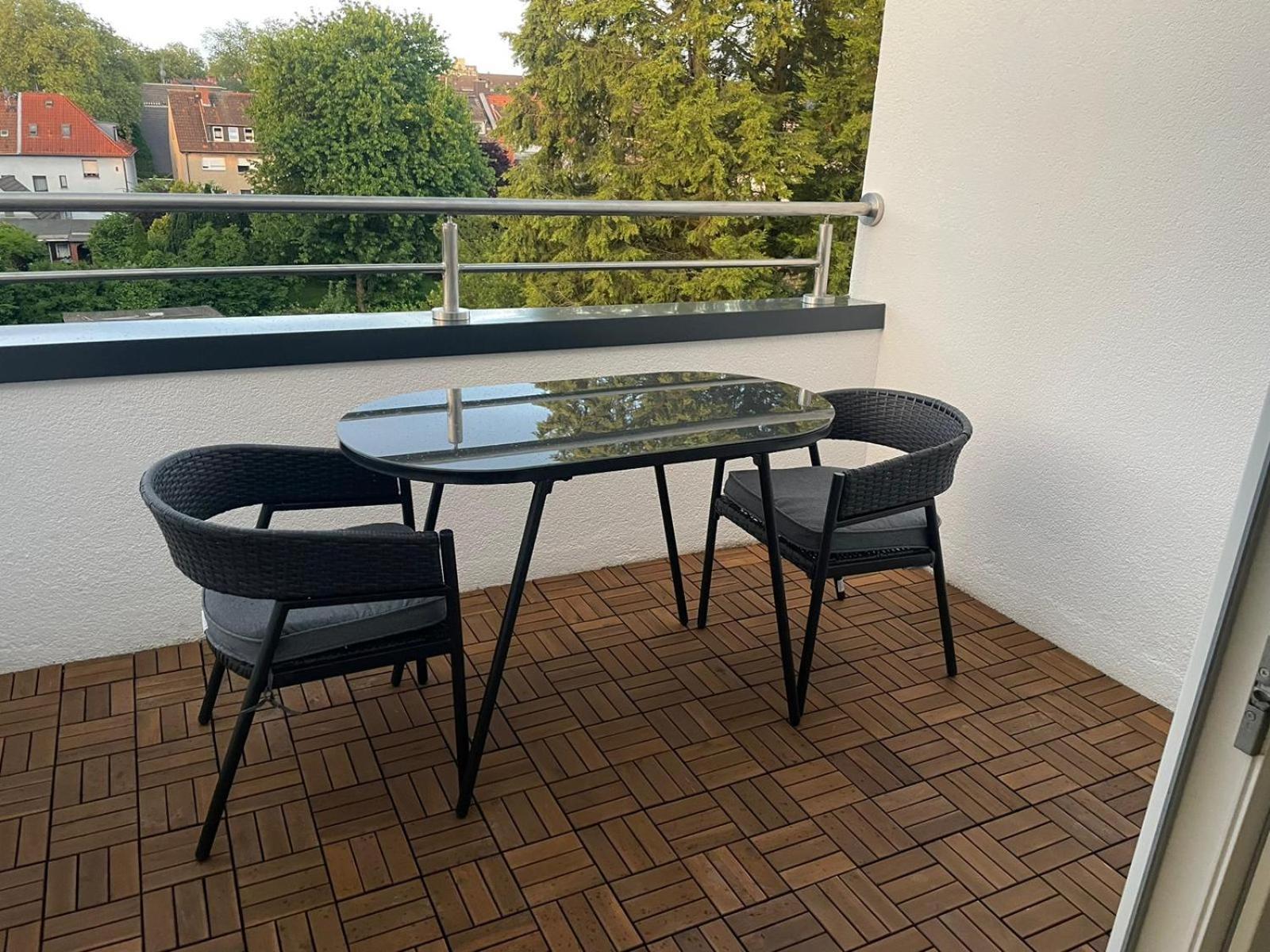 Moderne Ferienwohnung In Gelsenkirchen-Schalke Fuer 1 Bis 7 Personen Mit Terrasse, Ideal Fuer Gruppen & Stadionbesuche Eksteriør billede